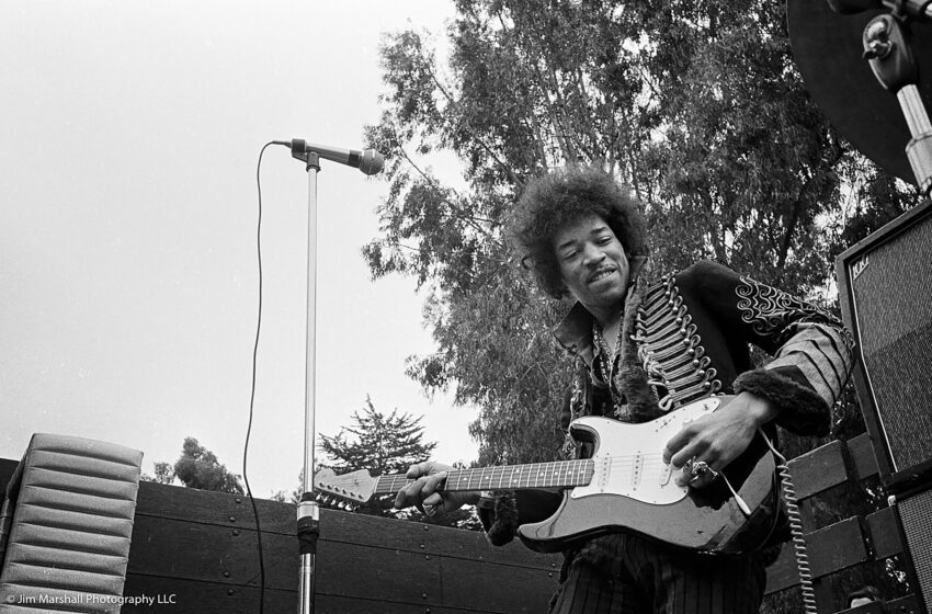  La adquisición psicodélica de Jimi Hendrix del Golden Gate Park de SF