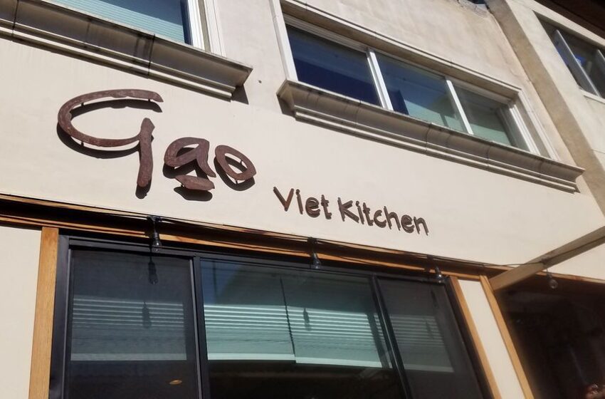  Restaurante de San Francisco, Gao Viet Kitchen, golpeado por vandalismo recibe aviso de limpieza o multas