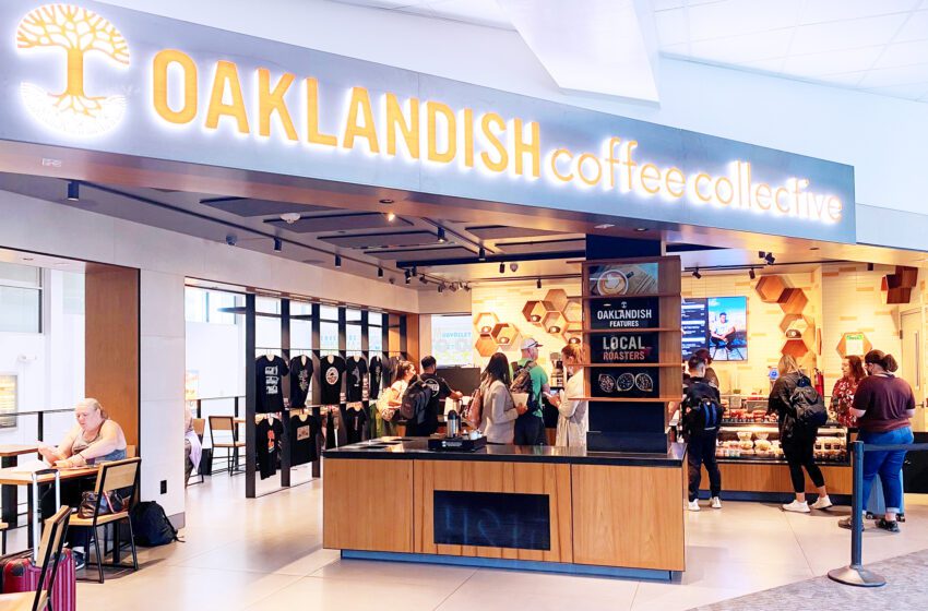  El aeropuerto de Oakland finalmente está recibiendo un gran cambio de imagen de comida con la afluencia de restaurantes locales.
