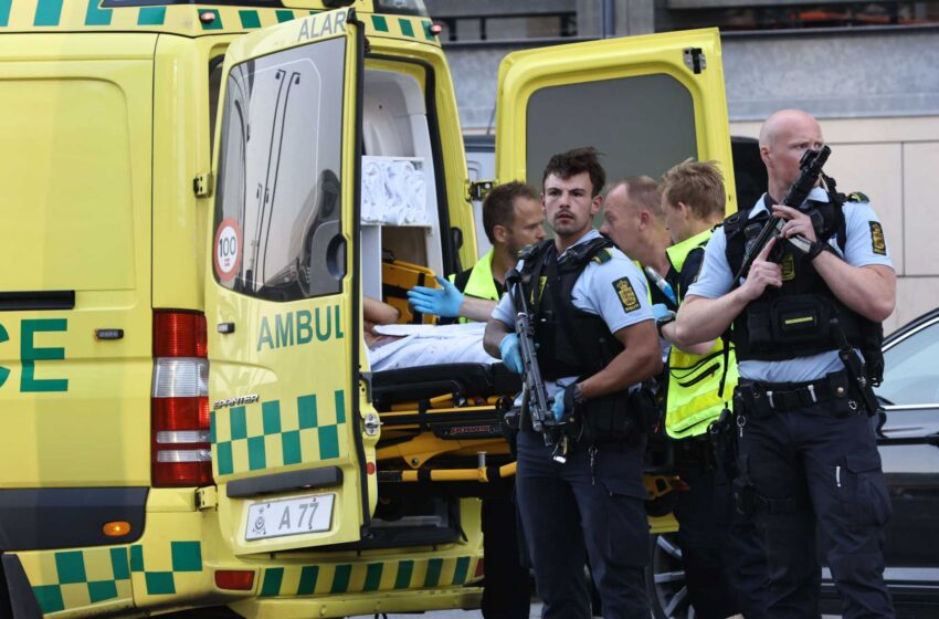  3 muertos y 3 heridos graves en un tiroteo en un centro comercial de Dinamarca
