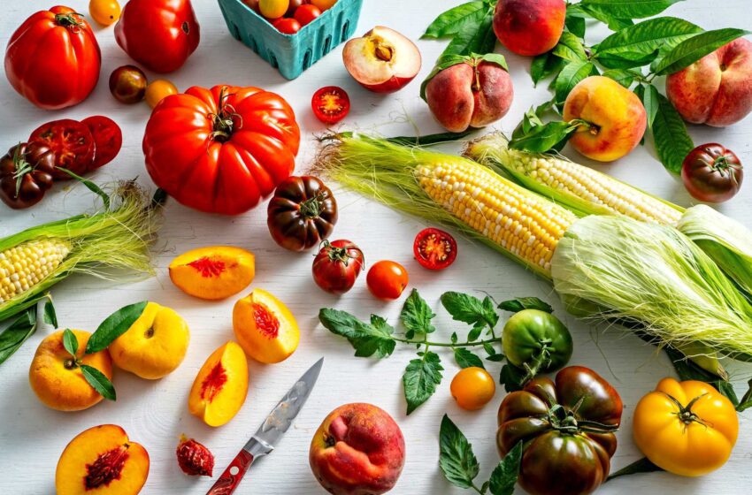  Cómo elegir y utilizar tomates, maíz y duraznos: las estrellas del verano