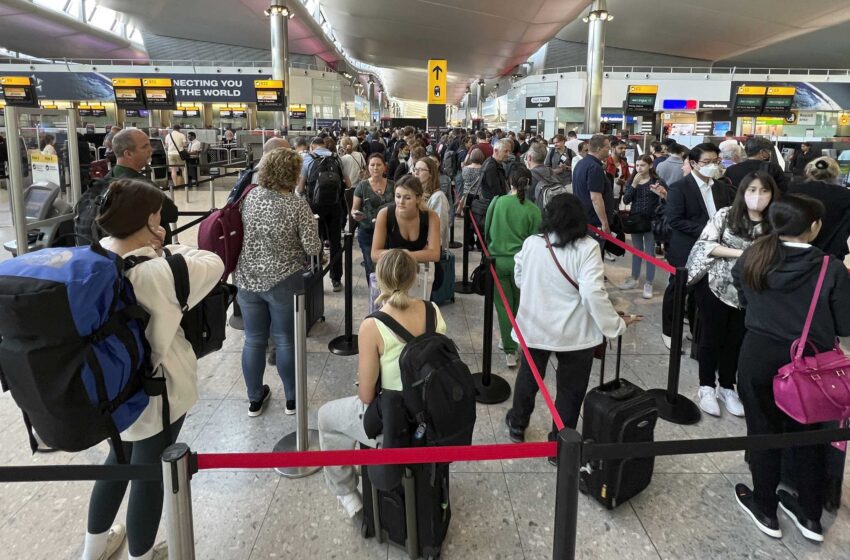  El aeropuerto londinense de Heathrow limita el número de pasajeros diarios