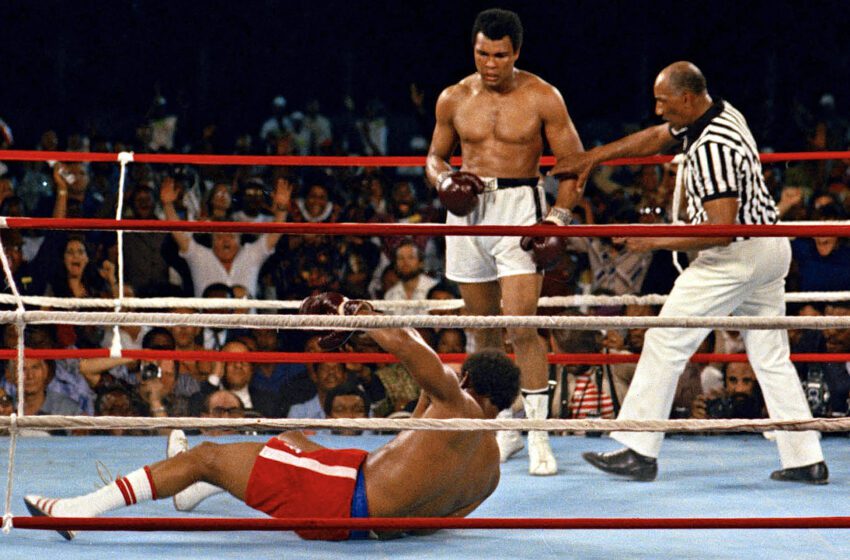  El cinturón de Muhammad Ali ‘Rumble in the Jungle’ se vende por 6,1 millones de dólares