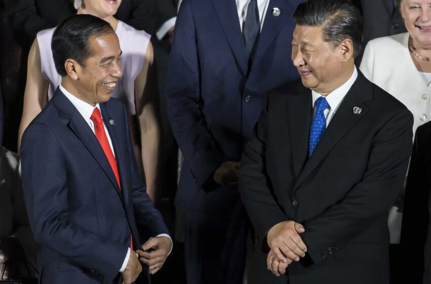  El indonesio Widodo se reunirá con Xi en un raro viaje a China antes del G20