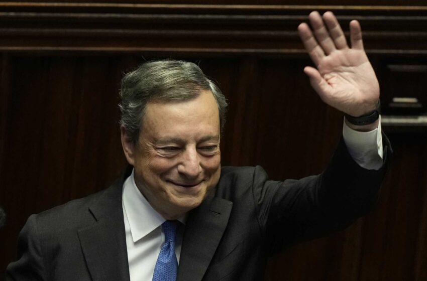  El italiano Draghi dimite tras la implosión del gobierno
