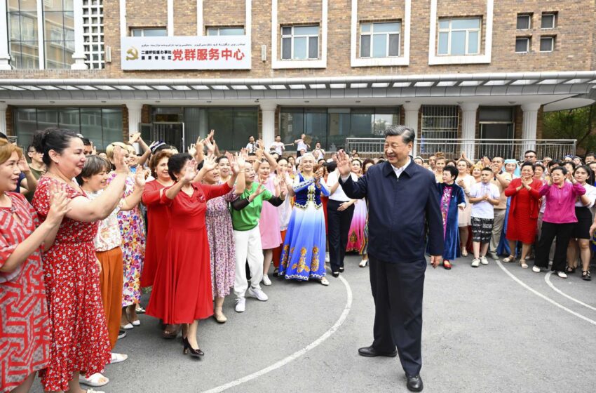  El líder chino Xi visita Xinjiang en medio de la preocupación por los derechos humanos