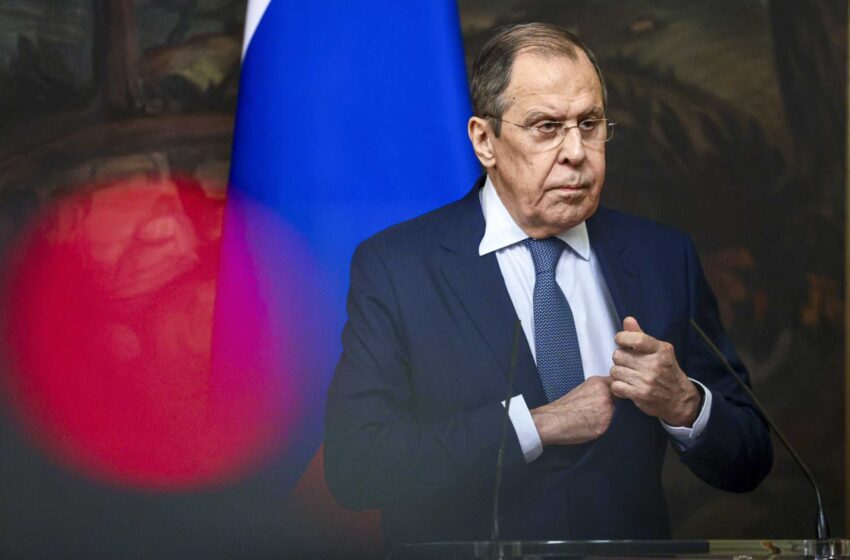  El ministro ruso de Asuntos Exteriores visita Egipto, en el marco de un viaje a África en medio de la guerra de Ucrania