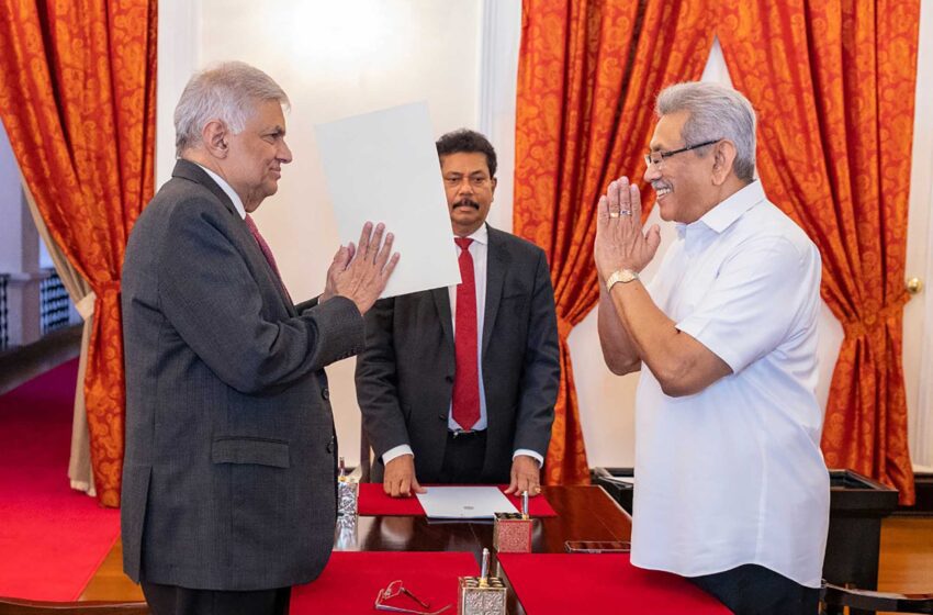  El presidente y el primer ministro: Dos hombres en el corazón de la crisis de Sri Lanka