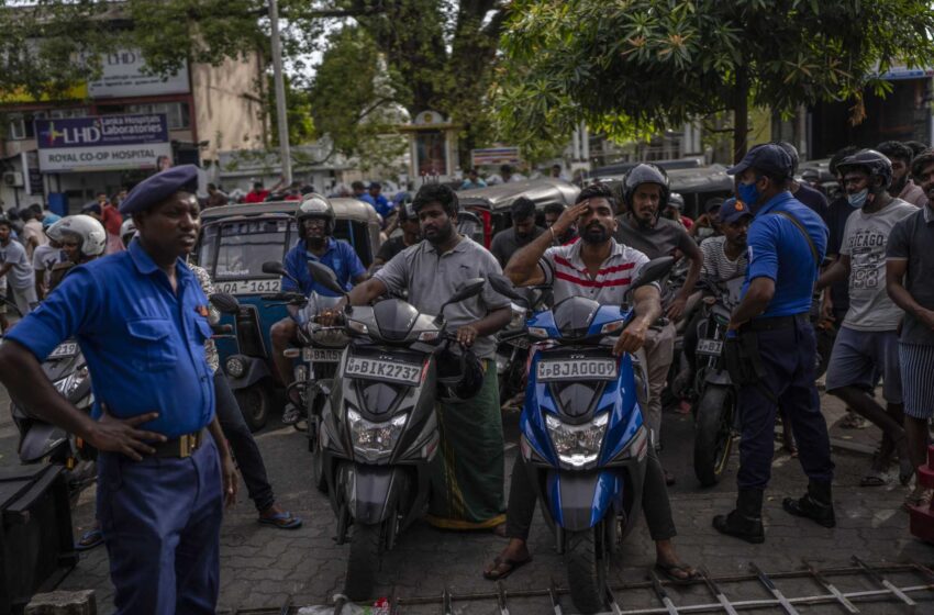  La agitación política de Sri Lanka siembra de preocupaciones la recuperación