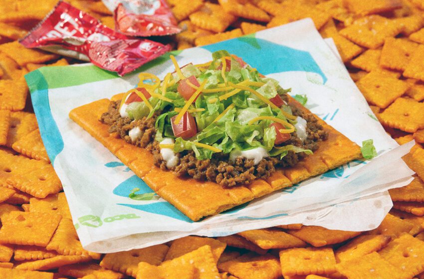  La tostada Cheez-It de Taco Bell es otro atractivo para la nostalgia de los refrigerios
