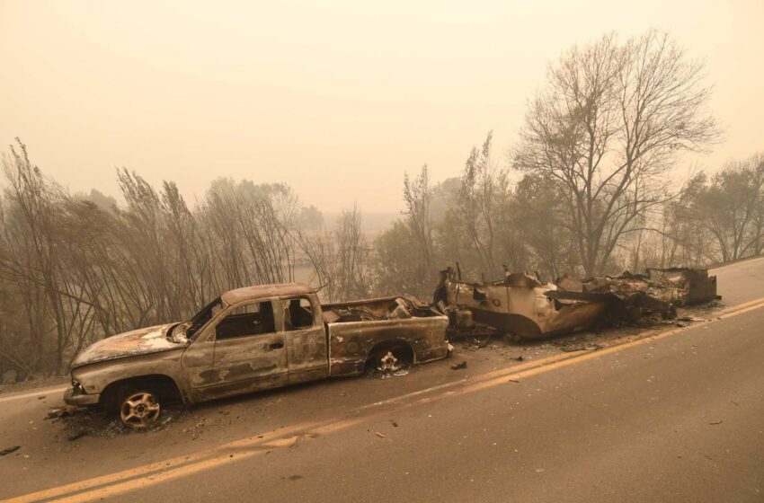  Los incendios forestales en el Oeste se disparan en tamaño en medio de condiciones de calor y viento