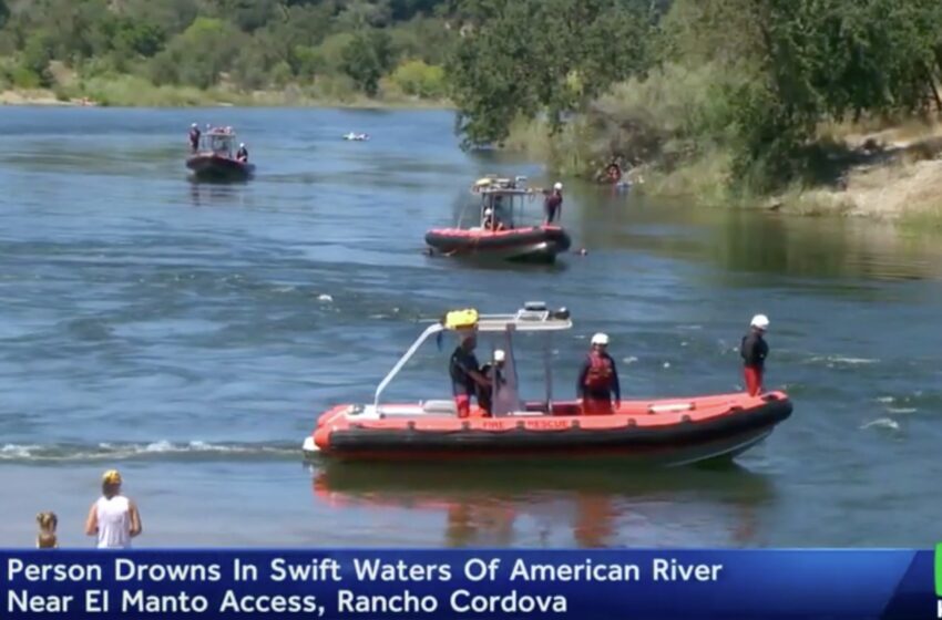  Muere un buceador en el río Sacramento y un nadador en el hospital tras el rescate en el río American