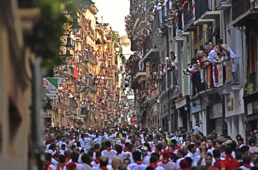  Se celebra el primer encierro en Pamplona en 3 años; no hay corrida