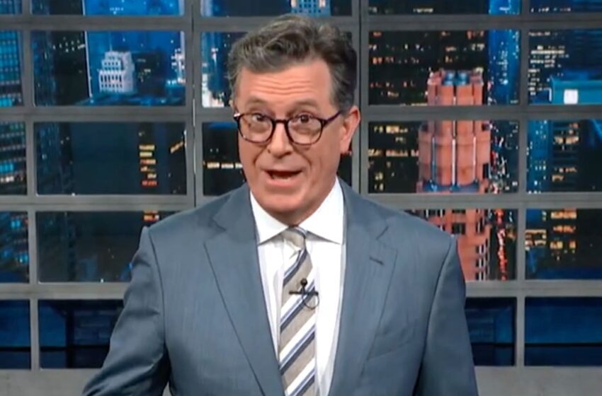  Stephen Colbert celebra la “potencialmente enorme” noticia de la investigación de Trump