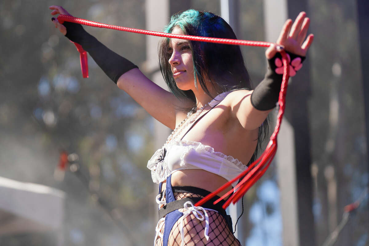Pussy Riot se presenta en el escenario Panhandle en Outside Lands en Golden Gate Park en San Francisco el domingo 7 de agosto de 2022.