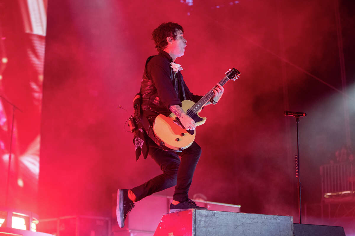 Billie Joe Armstrong de Green Day se presenta en Outside Lands en Golden Gate Park en San Francisco el 6 de agosto de 2022.