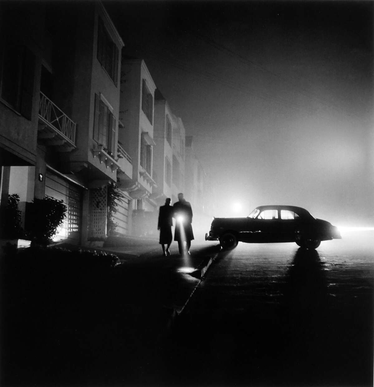 Noche de niebla en Land's End, San Francisco, 1953