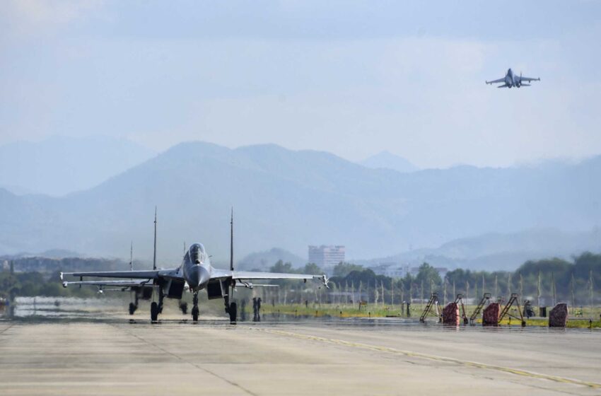  China envía aviones de combate a Tailandia para realizar ejercicios conjuntos