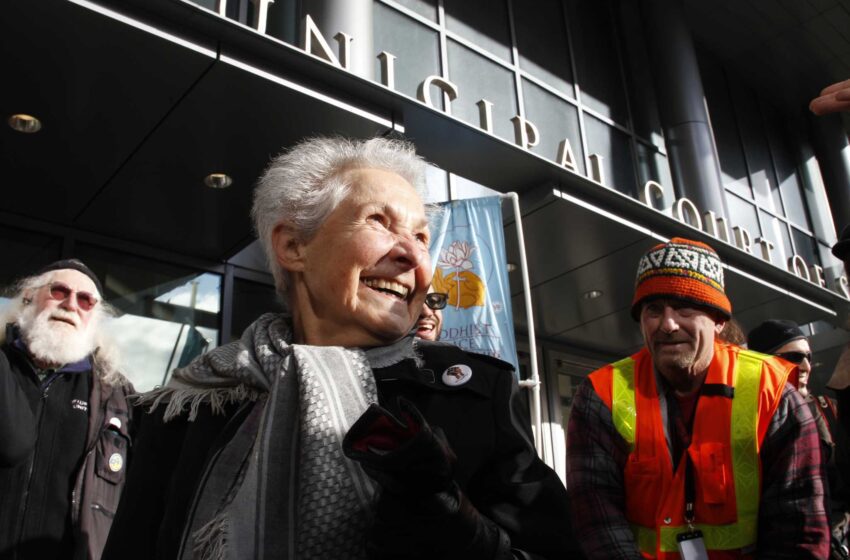  Dorli Rainey, símbolo del movimiento Occupy, muere a los 95 años