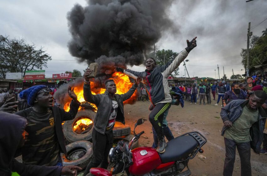  El keniano Ruto es declarado presidente tras un caos de última hora