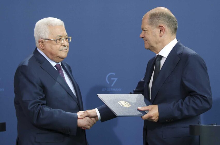  El presidente palestino Abbas elude las disculpas por el atentado de Múnich