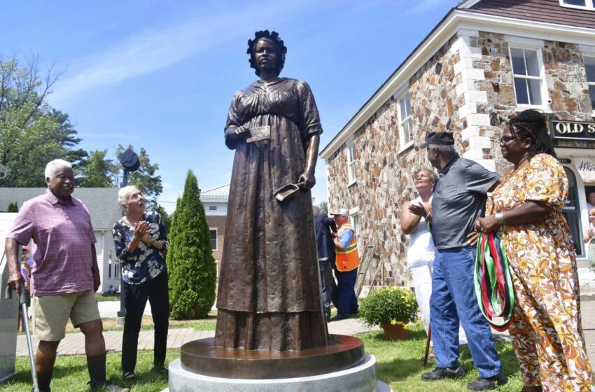  La estatua honra a una mujer que fue esclava y que consiguió la libertad en los tribunales