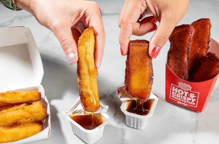  Los nuevos palitos de tostadas francesas de Wendy simplemente no se comparan con los de Burger King