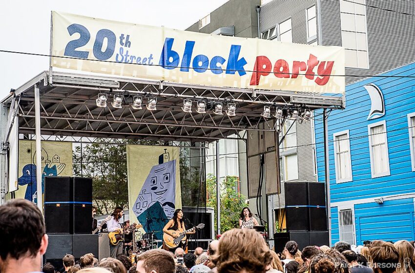  Se dio a conocer la alineación para la 20th Street Block Party de Noise Pop en el Distrito de la Misión de San Francisco