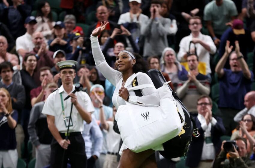  Serena Williams suelta la bomba de su retiro en la portada de Vogue