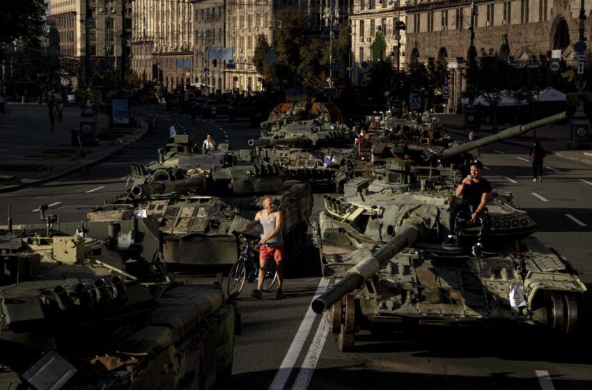  Ucrania celebra el Día de la Independencia seis meses después del inicio de la guerra