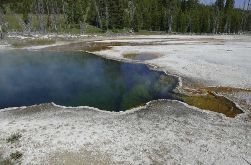  Yellowstone dice que un pie en una fuente termal está relacionado con la muerte del 31 de julio