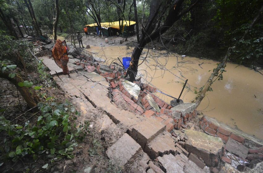  12 personas mueren bajo estructuras colapsadas en medio de fuertes lluvias en la India
