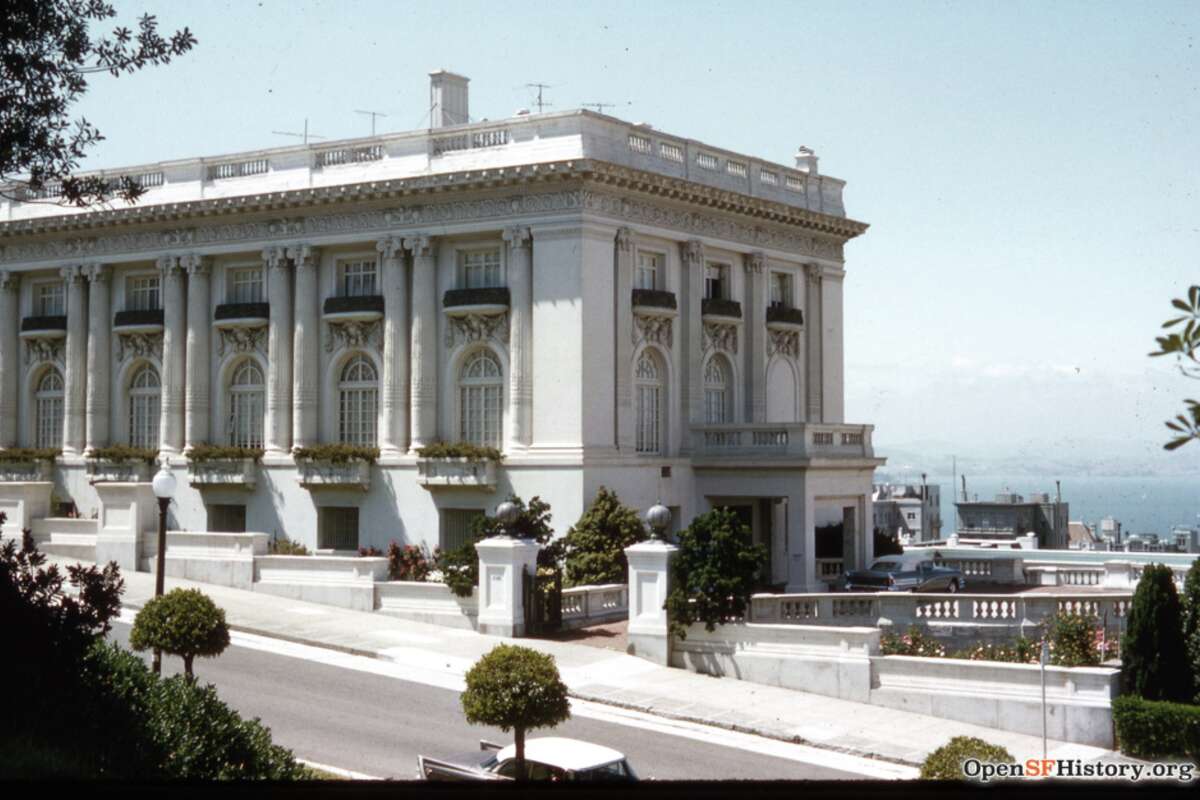 La mansión Spreckels vista en junio de 1959. 
