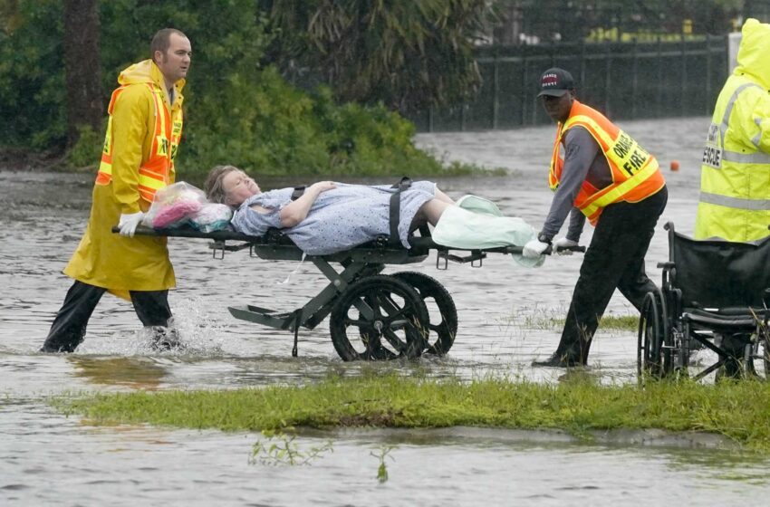  Después de Ian, los hospitales de Florida evacuan a cientos de pacientes