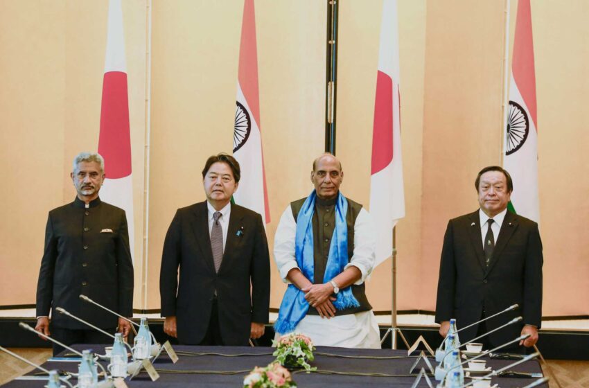  Japón y la India mantienen conversaciones sobre seguridad en medio de importantes ejercicios rusos