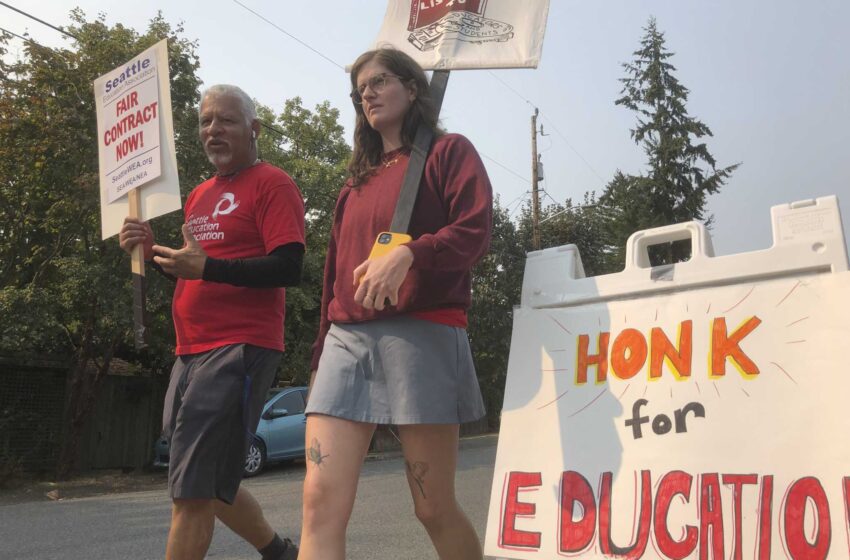  La huelga de profesores de Seattle persiste, no habrá clases el lunes