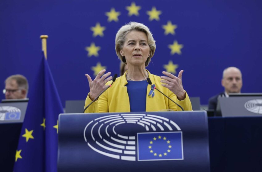  La jefa de la UE, Von der Leyen, visitará Ucrania para subrayar su apoyo