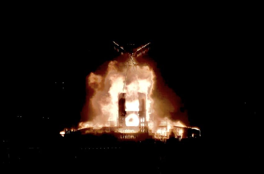  Las mejores fotos captadas por la webcam de Burning Man 2022
