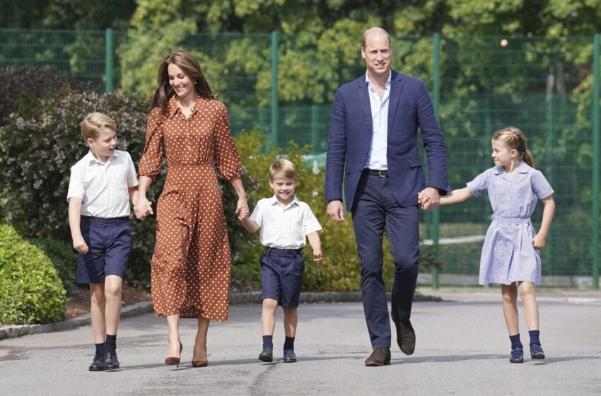  Los niños de la realeza comienzan el nuevo curso en la escuela de Windsor