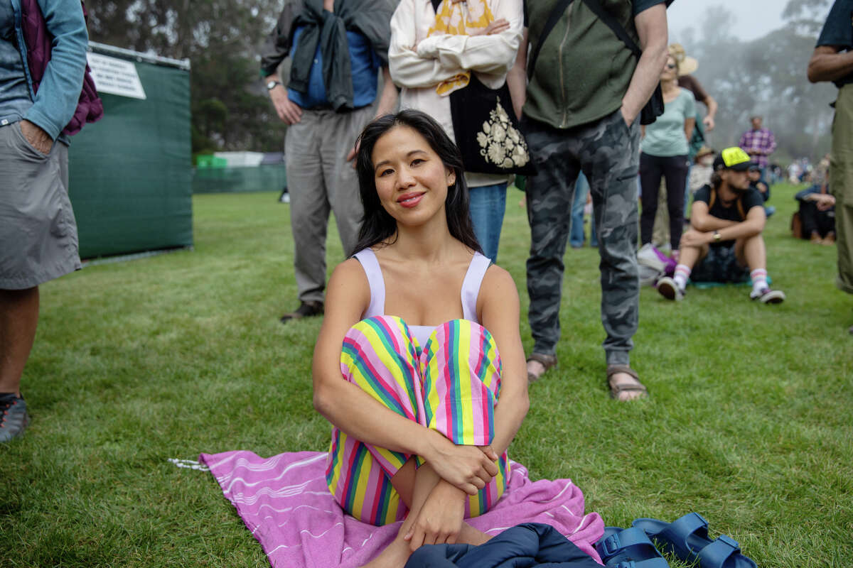 Joelle Leung en Hardly Strictly Bluegrass en Golden Gate Park en San Francisco el 30 de septiembre de 2022.