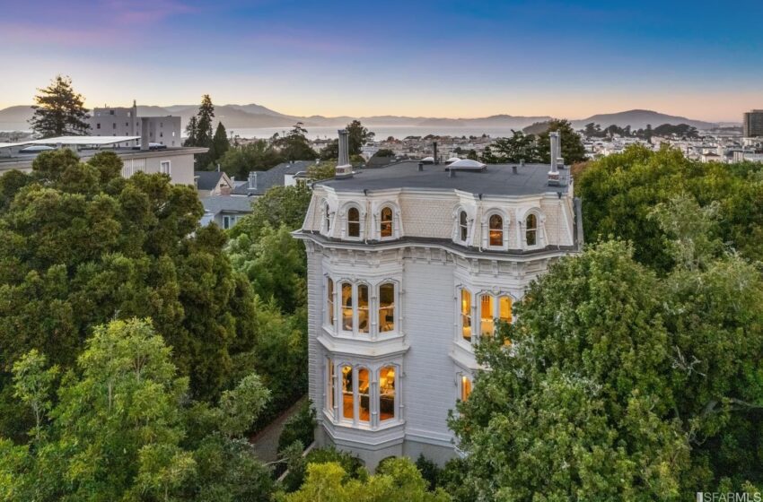  La histórica Burr House en una de las parcelas de tierra más grandes de San Francisco está a la venta