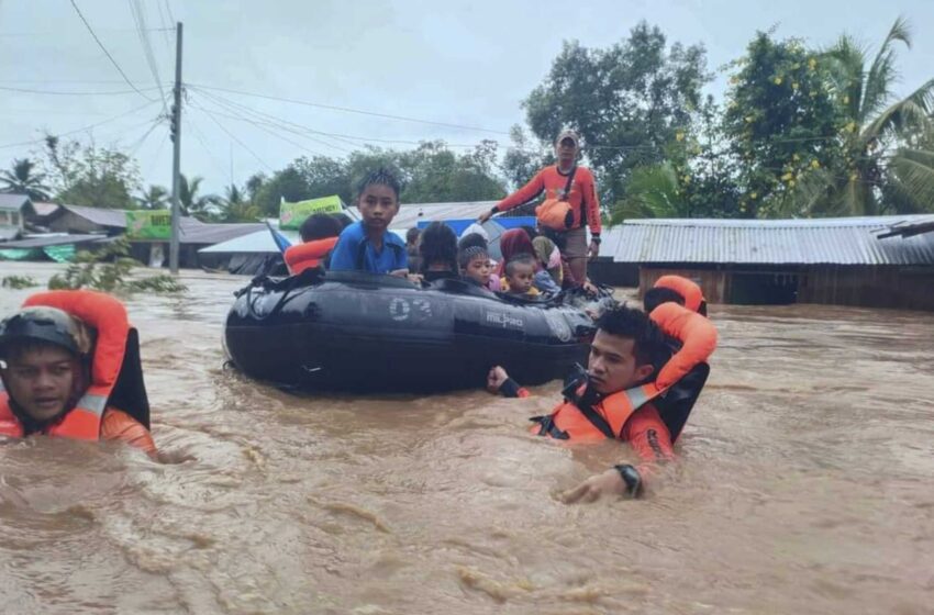  Al menos 31 muertos en inundaciones y desprendimientos de tierra en el sur de Filipinas