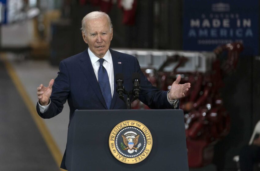  Biden realiza una gira por tres estados del Oeste ante la proximidad de las elecciones de mitad de mandato