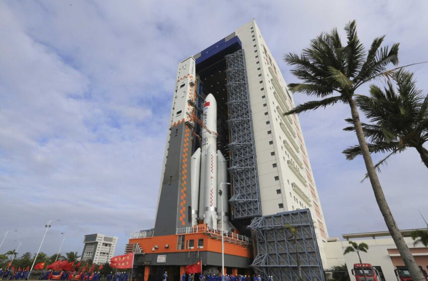  China lanza el tercer y último componente de la estación espacial
