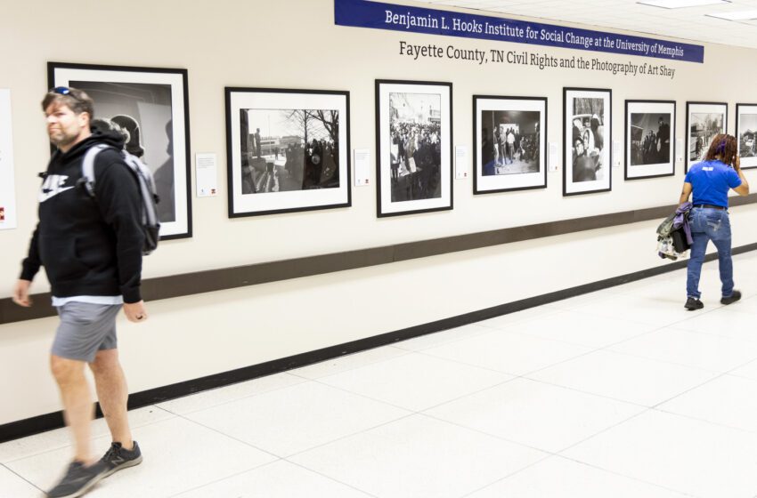  El aeropuerto de Memphis añade una exposición del fotógrafo de los derechos civiles