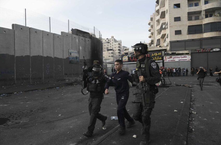  El malestar se generaliza en Jerusalén por la última represión israelí
