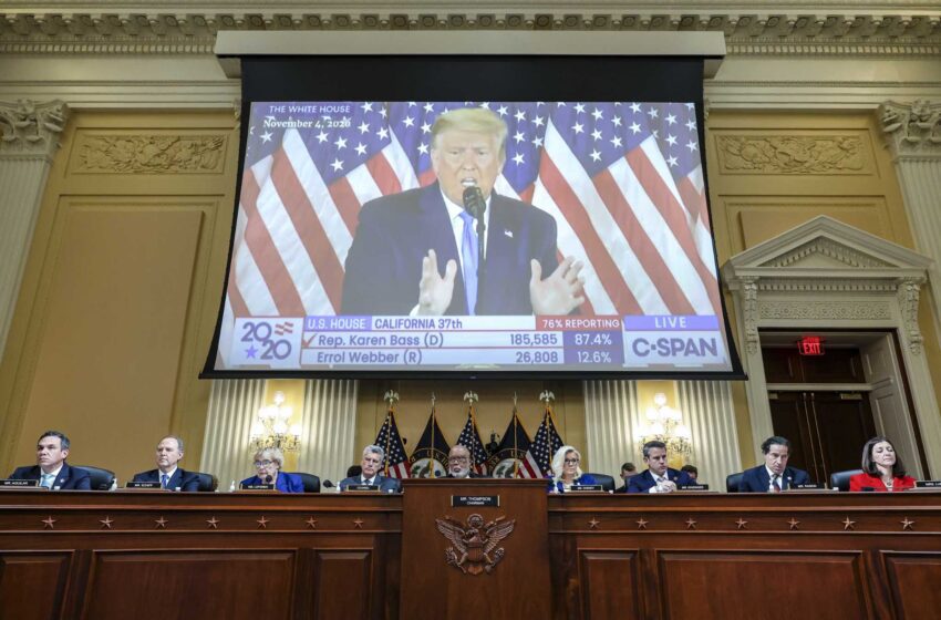  El panel del 6 de enero cita a Trump para que declare sobre el ataque al Capitolio