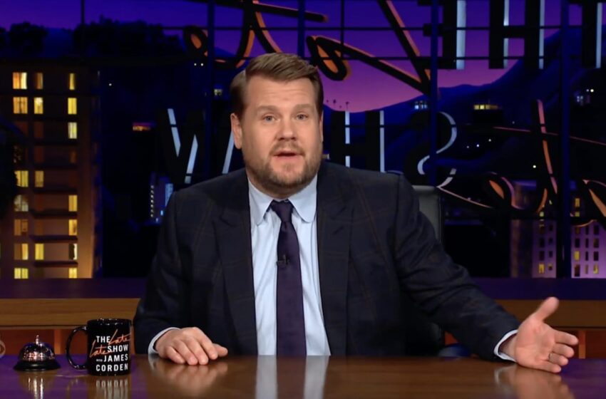  James Corden culpa del estallido de Balthazar a la alergia alimentaria de su mujer en su disculpa en ‘Late Late Show’