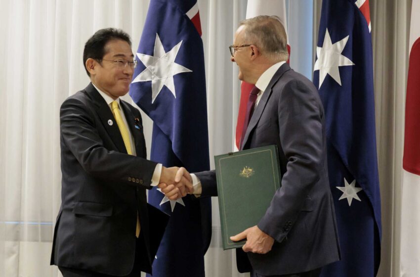  Japón y Australia mejoran su pacto de seguridad contra la amenaza de China