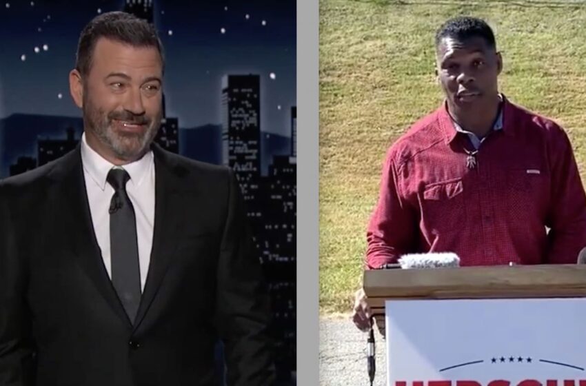  Jimmy Kimmel asalta a Herschel Walker tras otro escándalo de aborto